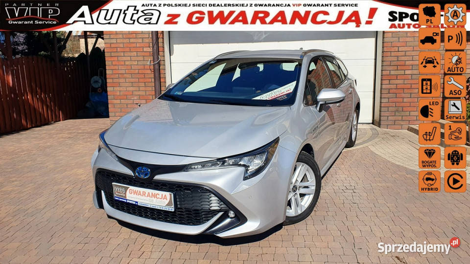 Toyota Corolla 2022 rej18 122 Hybrid COMFORT światła przeciwmgielne Aleksandrów Łódzki