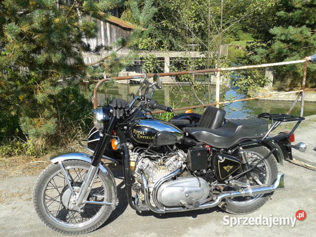 Royal Enfield diesel z wózkiem bocznym Lublin
