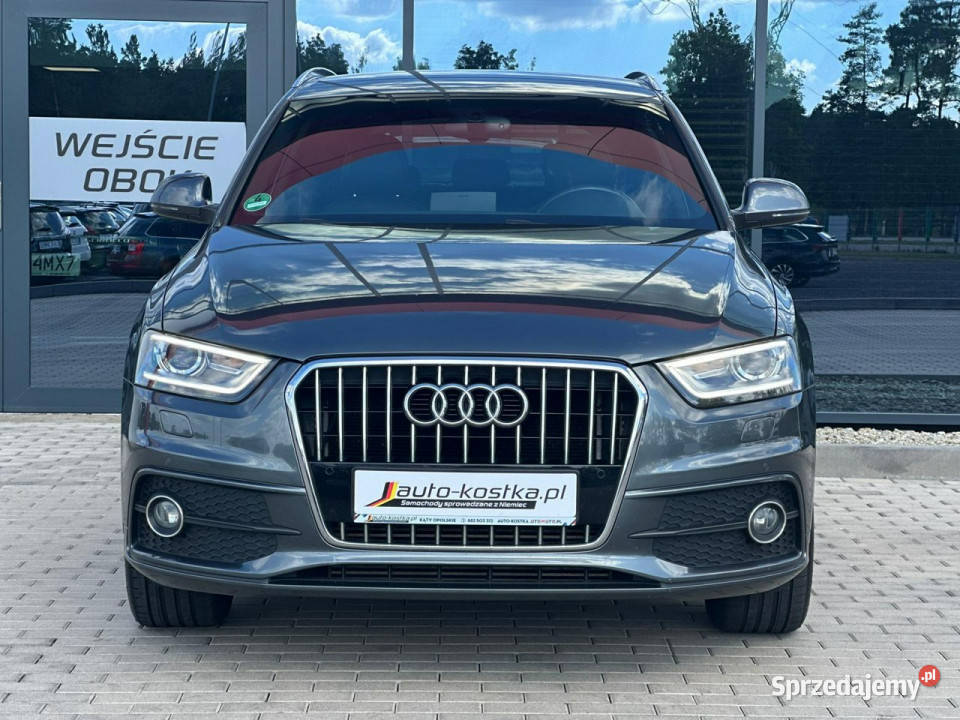 Audi Q3 2x SLINE LED Bixenon Półskóra Grzane 1968cm3 Kąty Opolskie sprzedam