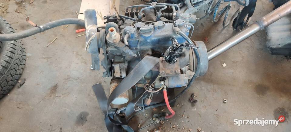 KOMPLETNY SILNIK TRZYCYLINDROWY DIESEL KUBOTA