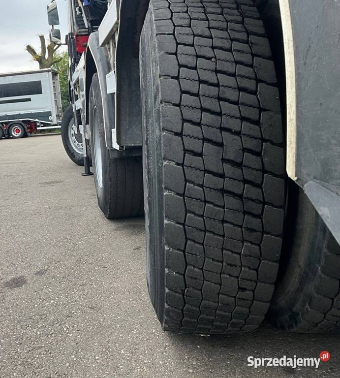 Wywrotka 6x6 bordmatic z dzwigiem Volvo FM diesel Warszawa sprzedam