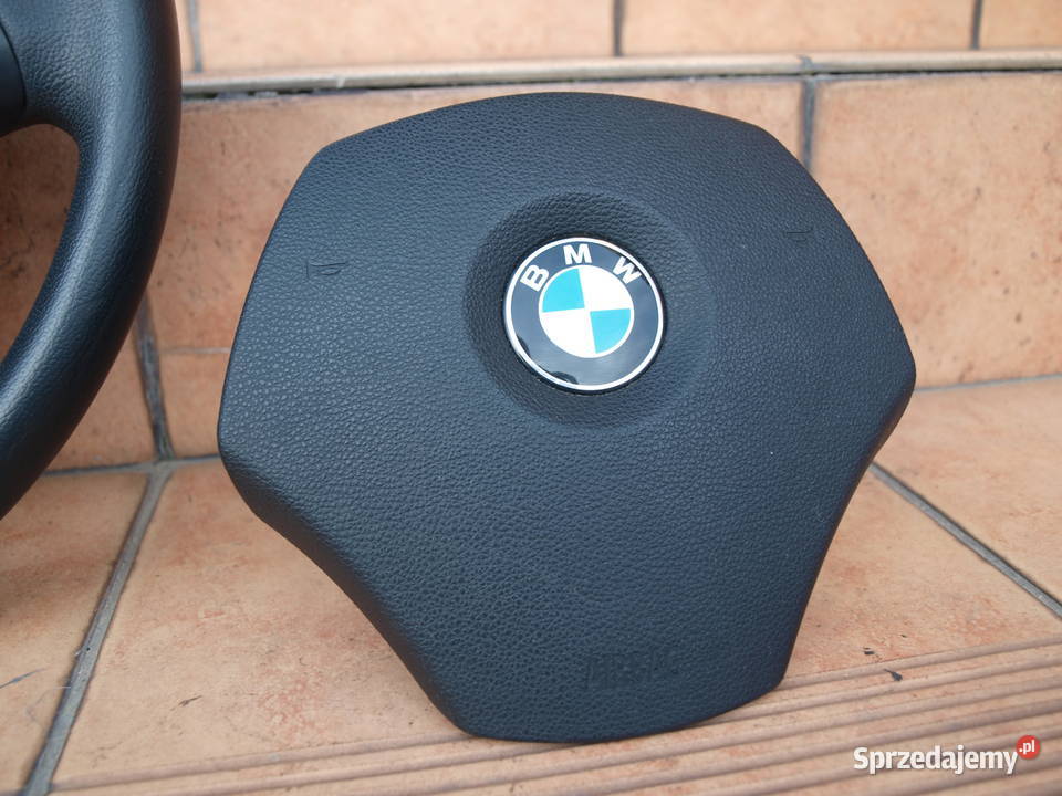 BMW 3 E90 E91 kierownica skórzana airbag 2005 osobowe Kalisz