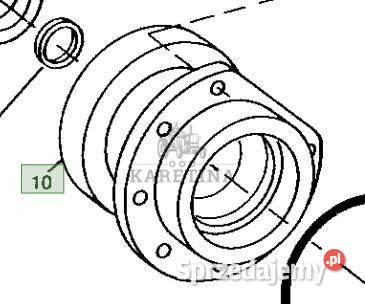 John Deere 7600 7700 7800 Obudowa Łożyska R97543 Jastrzębniki sprzedam