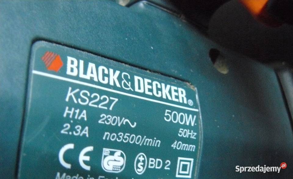 Pilarka tarczowa Black Decker ręczna 500 wat 2 lubuskie Nowa Sól
