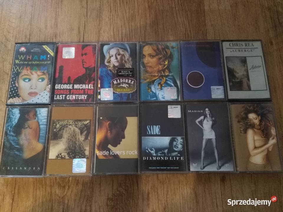 Kasety Wham George Michael Mariah Carey Sade Płyty i kasety Włocławek