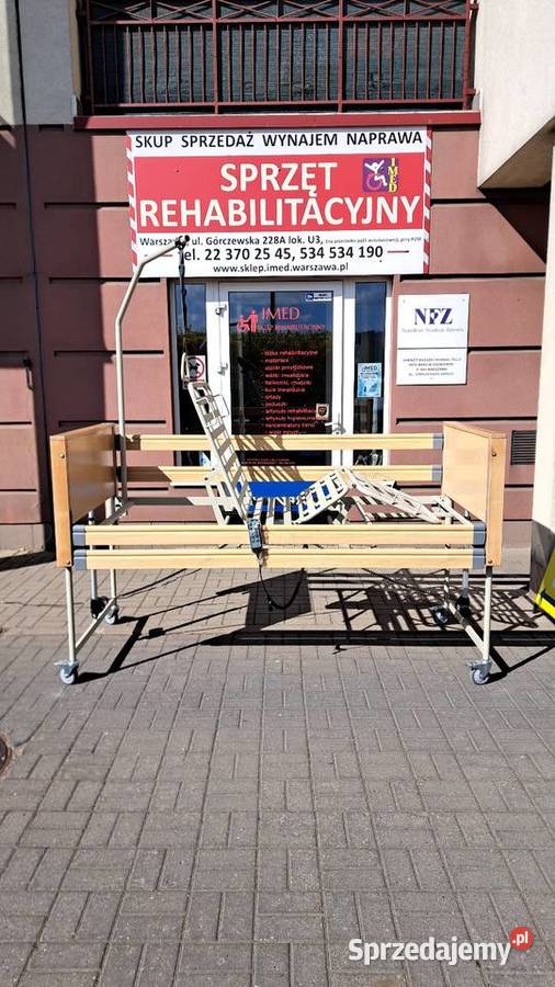ŁÓŻKA REHABILITACYJNE ELEKTRYCZNE WYNAJEM RĘKI uroda