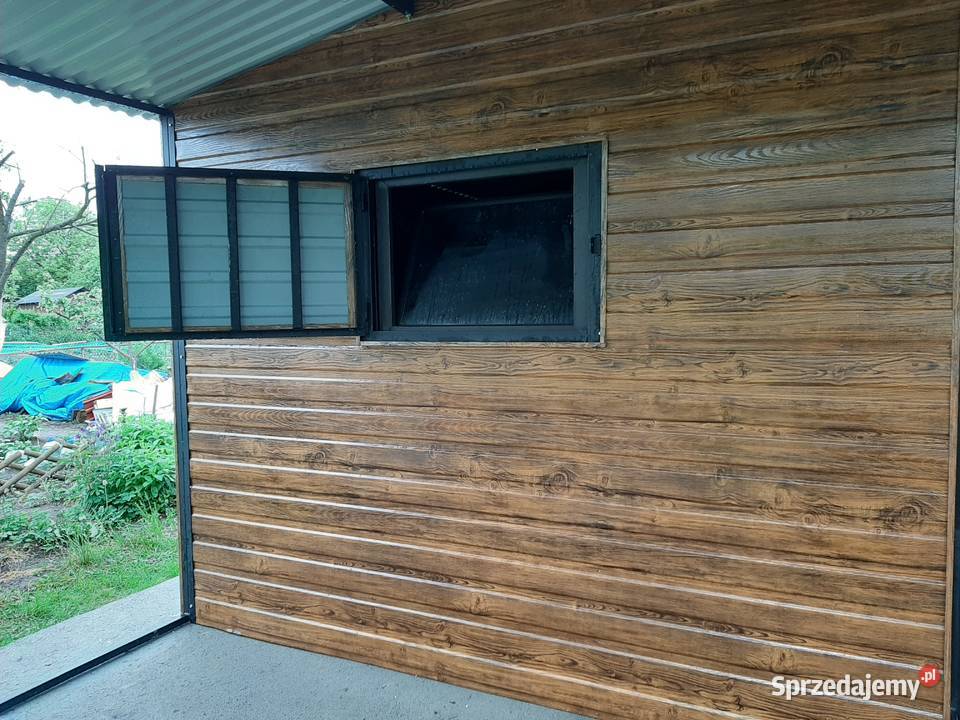 Złoty Dąb Garaż Blaszany Schowek Ogrodowy Wiata Olkusz