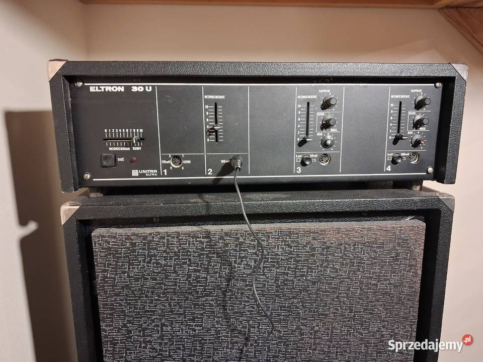 Organy Estrada 207arwzmacniacz Eltron 30 U Muzyka Nasielsk
