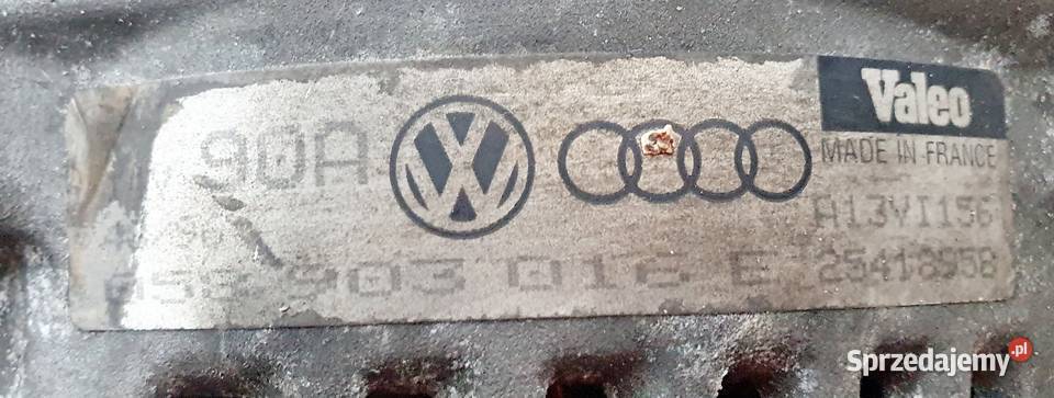 AUDI A4 B5 16 8V 97ALTERNATOR 058903016 90A Układ elektryczny mazowieckie Radom sprzedam