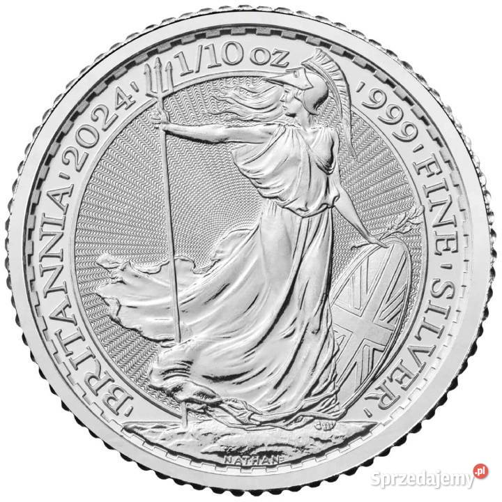 srebrna moneta Britannia 110 uncji Koszalin