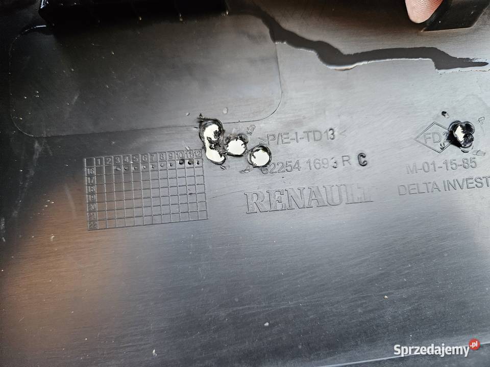 DACIA SANDERO II LOGAN II LIFT KRATKA ŚRODKOWA Międzychód