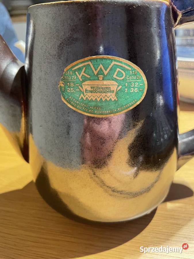 KWD dzbanek kamionkowy Pruszcz Gdański sprzedam