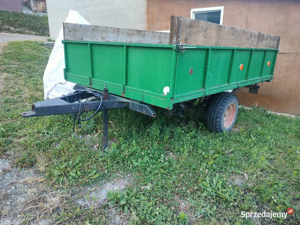 Przyczepa z kiprem wywrotka Wola Lubecka sprzedam
