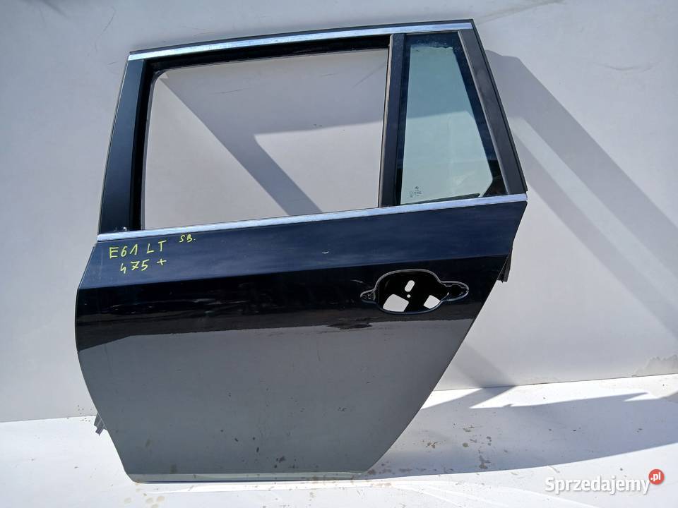 DRZWI LEWE TYLNE BMW E61 BLACK SAPPHIRE 4759 OE Strzyżewice sprzedam