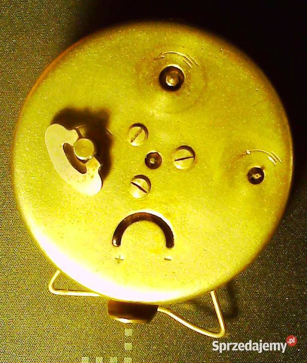 Budzik mechaniczny Thiel metalowy 75 średnicy Unisex sprzedam