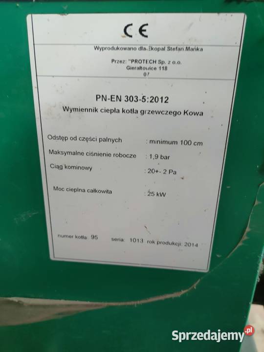 Piec CO z podajnikiem podajnik zrębka pellet Nowy Żmigród