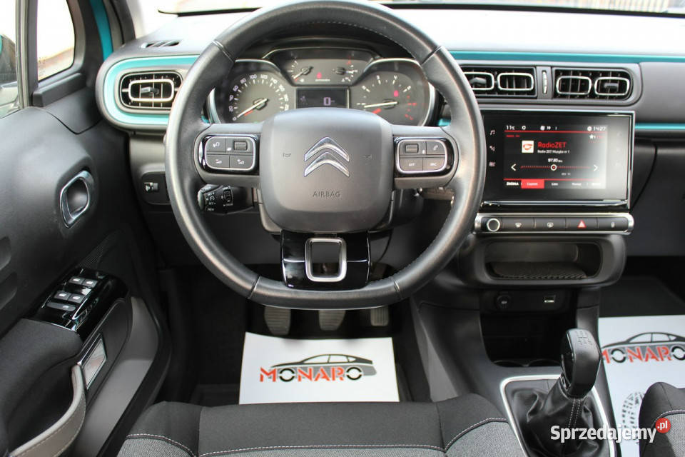 Citroen C3 Salon Polska 1właściciel Serwisowany wielofunkcyjna kierownica