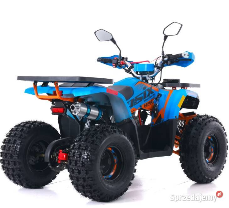 Quad spalinowy Asix Hunter125ccNIEBIESKI Budzyń