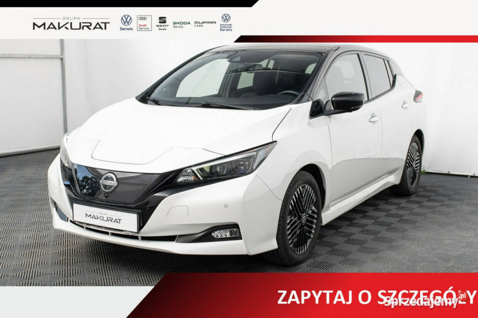 Nissan Leaf PY7368740kWh NConnecta Podgrzf Zarejestrowany w Polsce Pępowo