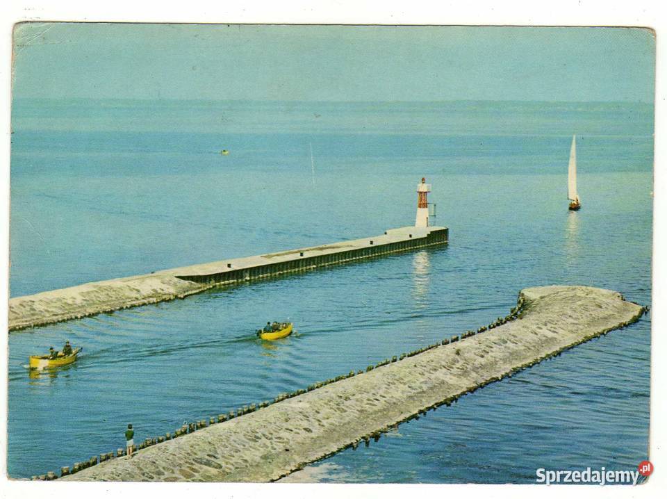 TOLKMICKO WEJŚCIE DO PORTU POCZTÓWKA świętokrzyskie Krynki