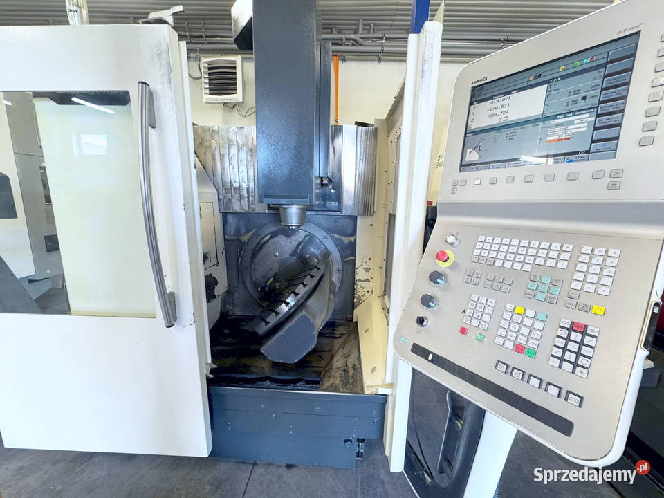 Frezarka CNC DMG DMU 50 ecoline 5 osi z Niemiec
