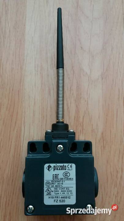 Wyłącznik krańcowy FZ 520 włoskiej firmy Pizzato dolnośląskie Polkowice