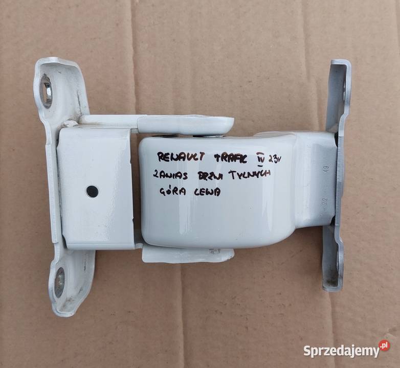 Renault Trafic IV 23r KOMPLET ZESTAW ZAWIASÓW Rok produkcji 2024 Oleśnica