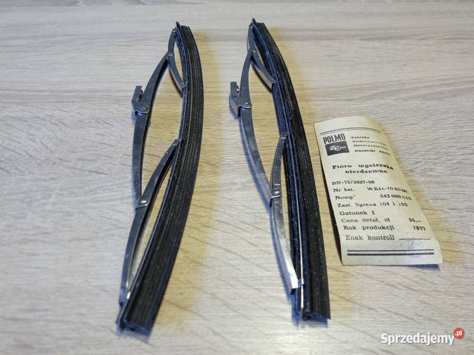 Fabrycznie nowe wycieraczki do samochodu Syrena Motoryzacja mazowieckie Ostrołęka sprzedam