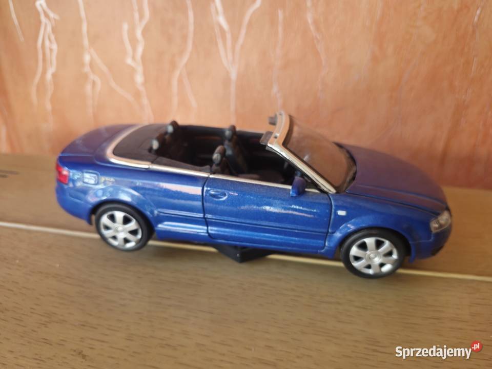 Model Audi A4 B6 Cabriolet 124 Welly Legnica
