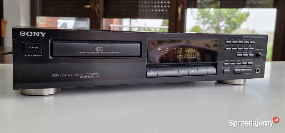 Sony odtwarzacz kompakt CD player CDP 211 CDP211 Międzychód