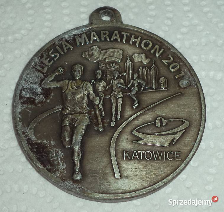 Katowice Spodek maraton 2006 2010 medal Pozostałe Piekary Śląskie sprzedam