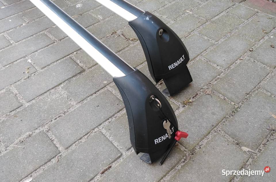 Bagażnik dachowy belki poprzeczki Renault Clio 4 Rok produkcji 2014 łódzkie Łódź