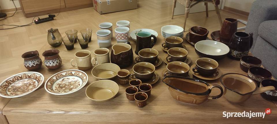 Piękna porcelana Pruszków Włocławek Fajans Warszawa sprzedam