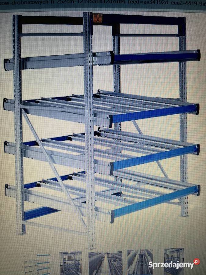 Regał przepływowy do ładunków drobnicowych H252 Wierzbna