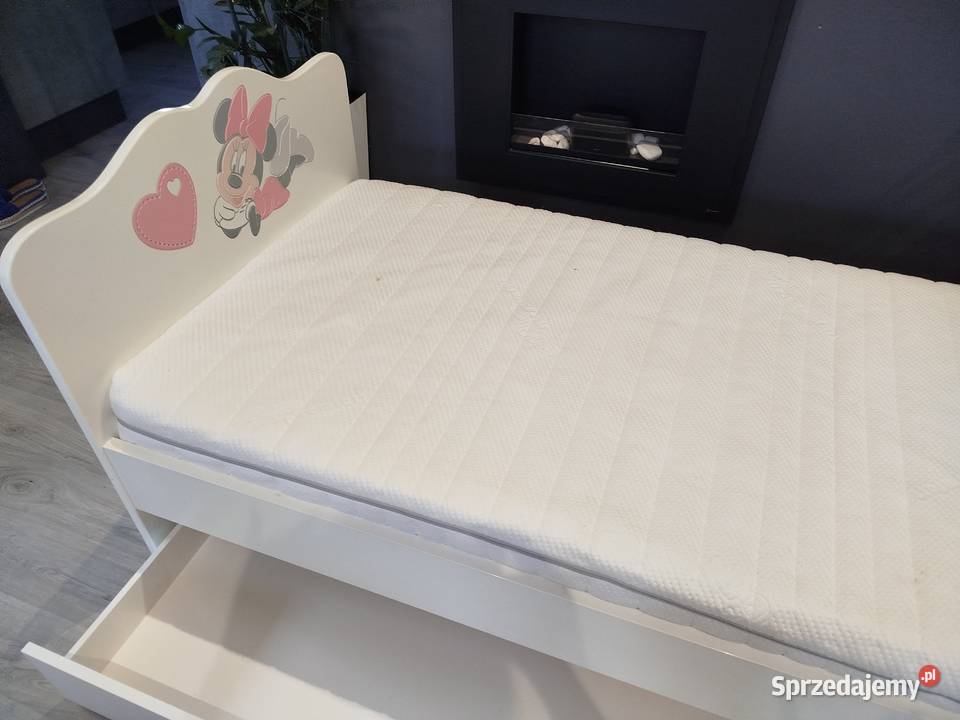 Łóżko Minnie Meblik materac Senpo skrzynia na dolnośląskie Kobierzyce