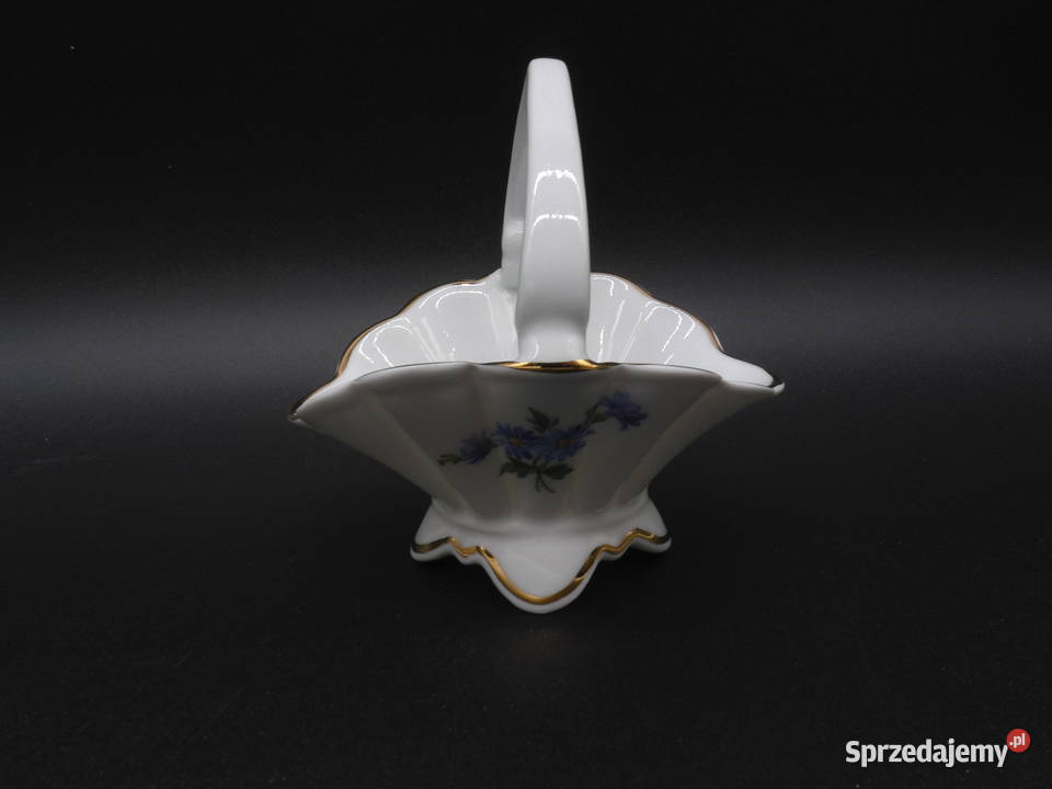 Porcelanowy Koszyczek Gerold Porzellan Tettau Porcelana i szkło wielkopolskie Raszków