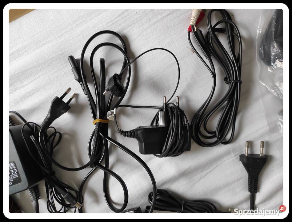 Zestaw kabli zasilaczy ładowarek Nowe i używane Płock