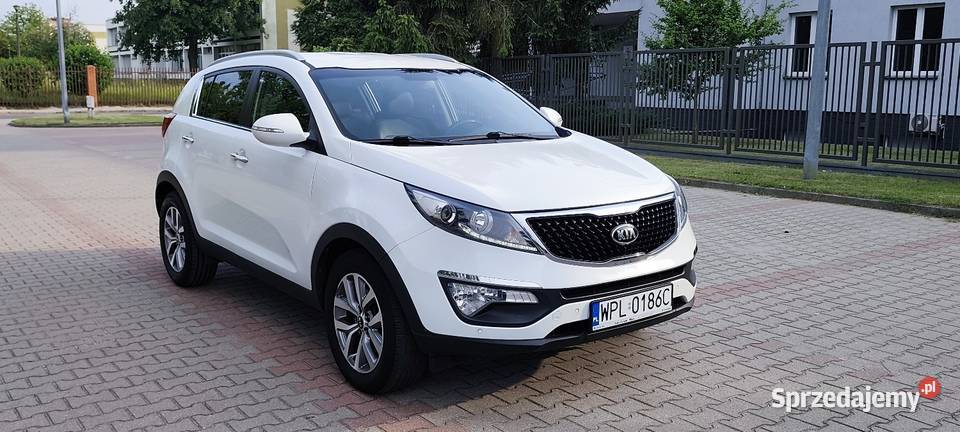 Kia sportage full serwis 117 biały Płock sprzedam