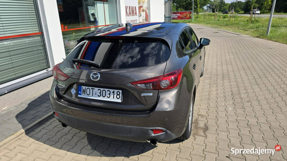 Mazda 3 1 rej 2015 Salon Jeżdżąca Uszkodzony bok Karczew