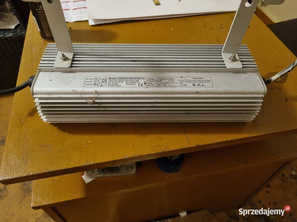 Lampa HPS 600W Chełm