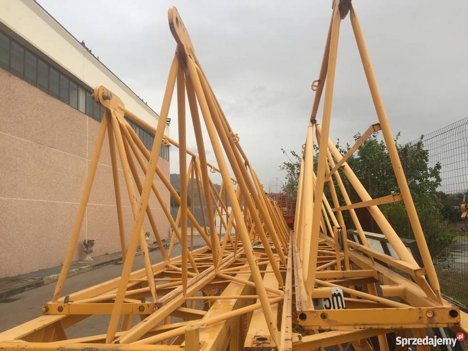 Żuraw wieżowy górno obrotowy Potain MCT88 Wrocław