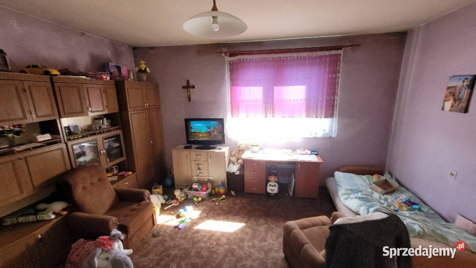 Działka zabudowana domem i budynkiem Spytkówki