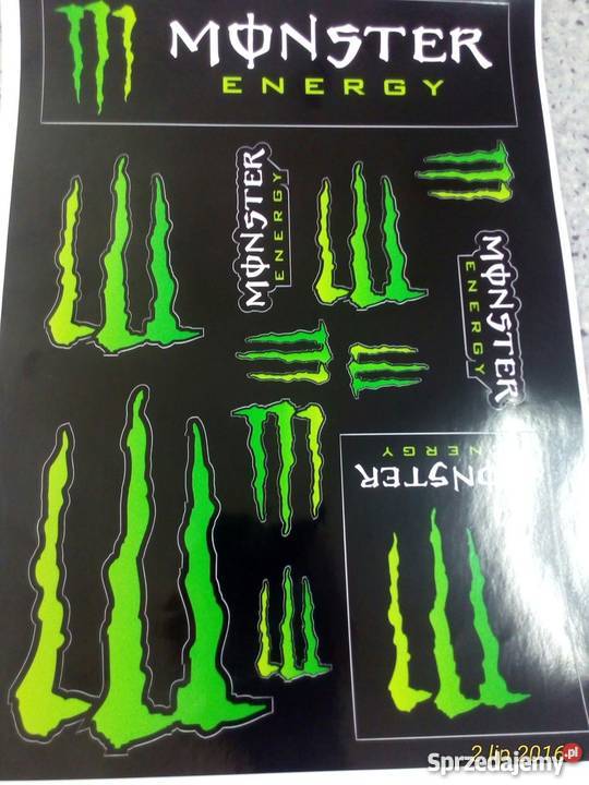 400 arkuszy naklejek monster quad motor tag sprzedam