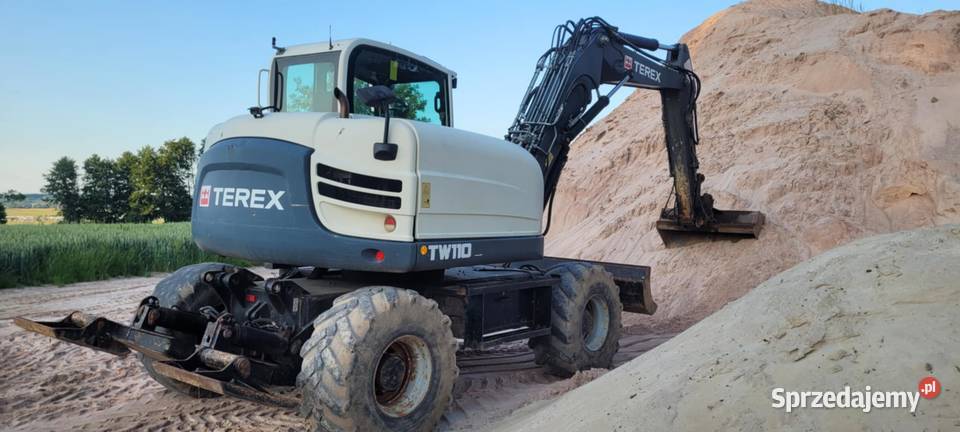 Koparka kołowa Terex TW 110 świętokrzyskie Psary-Stara Wieś