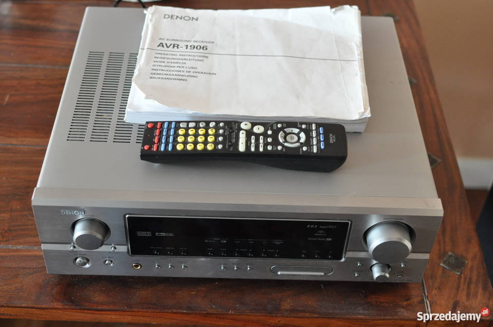 Amplituner DENON AVR1906 71 z pilotem stan Amplitunery Lubin sprzedam