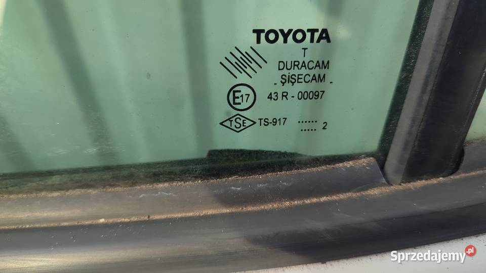 TOYOTA AURIS 1 LIFT 0912 DRZWI PRZOD TYL PRAWE Włoszczowa