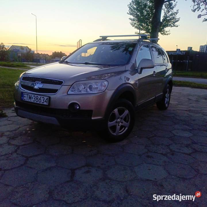 Chevrolet Captiva 24 benzyna LPG wersja 7 Łódź