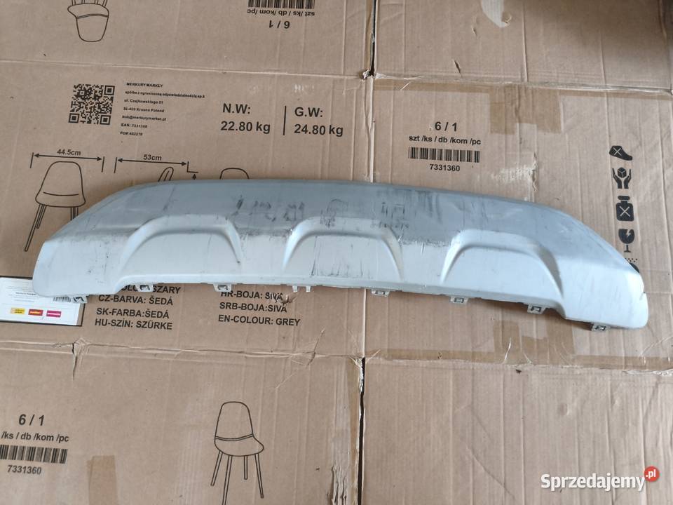 Dyfuzor spoiler zderzaka tył Opel Mokka Jarosław