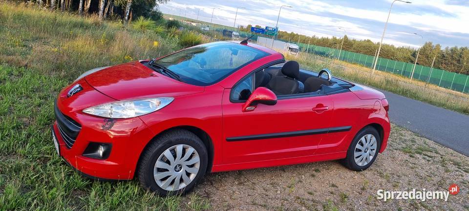 Peugeot 207cc Cabrio na każdą pogodę zadbany Lubojna