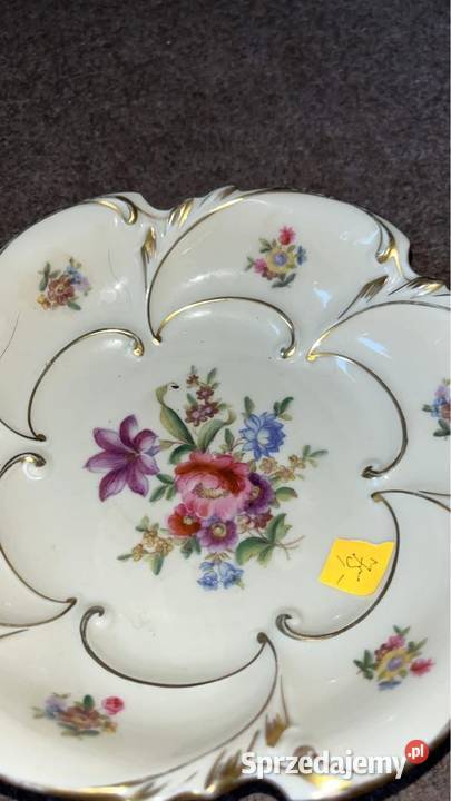 Patera z bukietem Ilmenau Made in Germany Bial Gdańsk